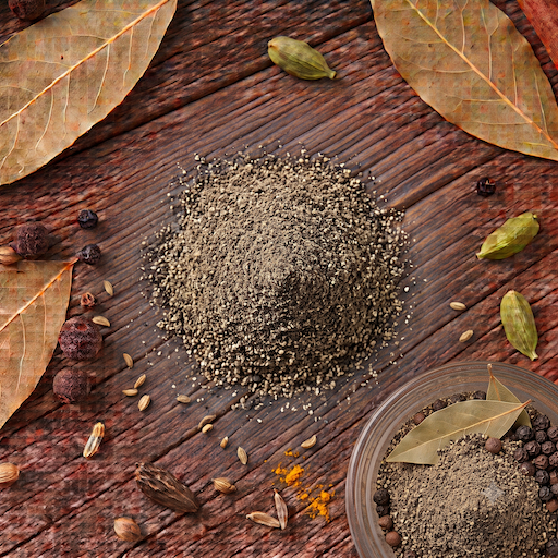 black pepper powder black pepper powder